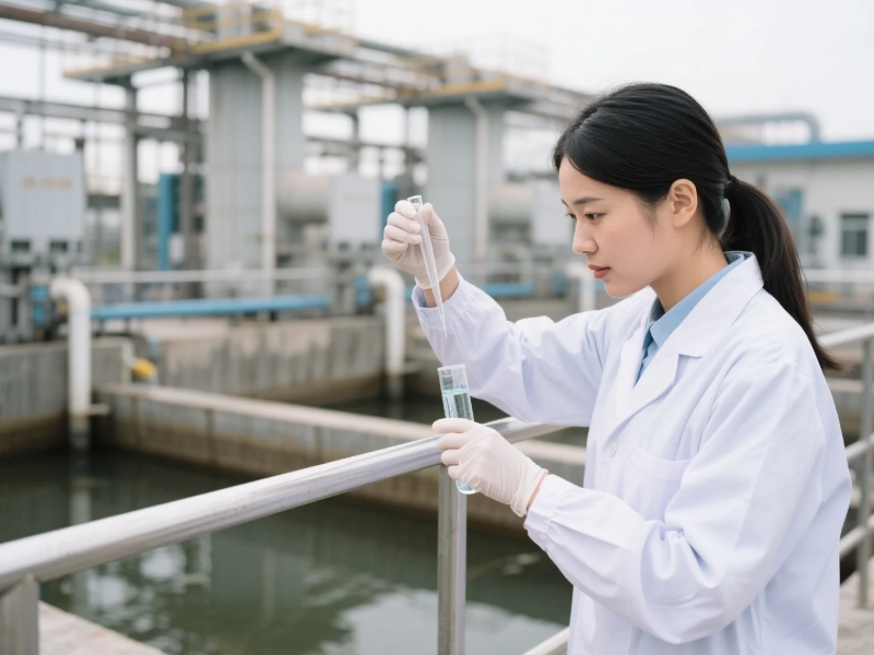城鎮(zhèn)污水處理廠現場水質化驗